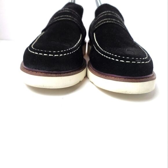 Robert Graham Dyson Penny Loafer Leather Black RGS5228 Mens Size 8.5 - Picture 4 of 9